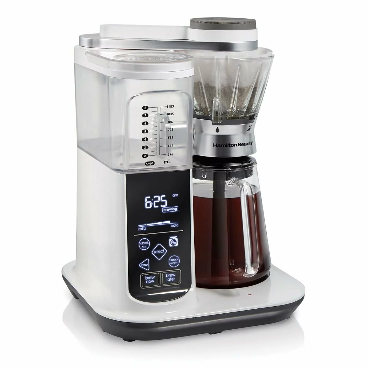 Hamilton Beach Home Hamilton Beach 8 Cup Convenient Craft Automatic Or Manual Pour Over Coffee Brewer