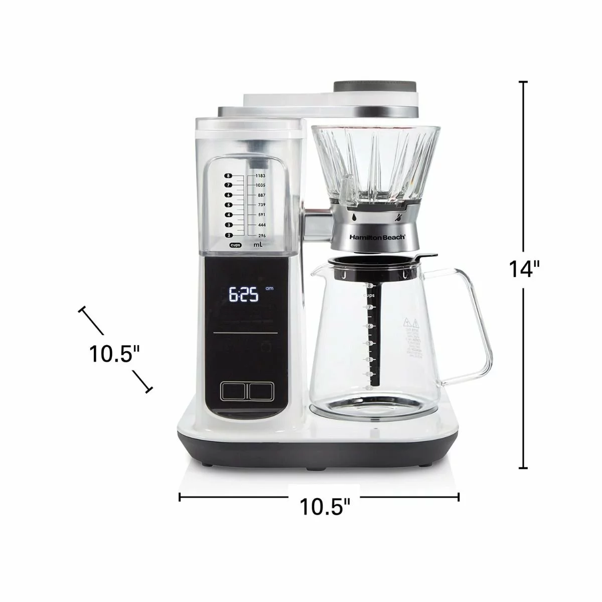 Hamilton Beach Home Hamilton Beach 8 Cup Convenient Craft Automatic Or Manual Pour Over Coffee Brewer - Image 10