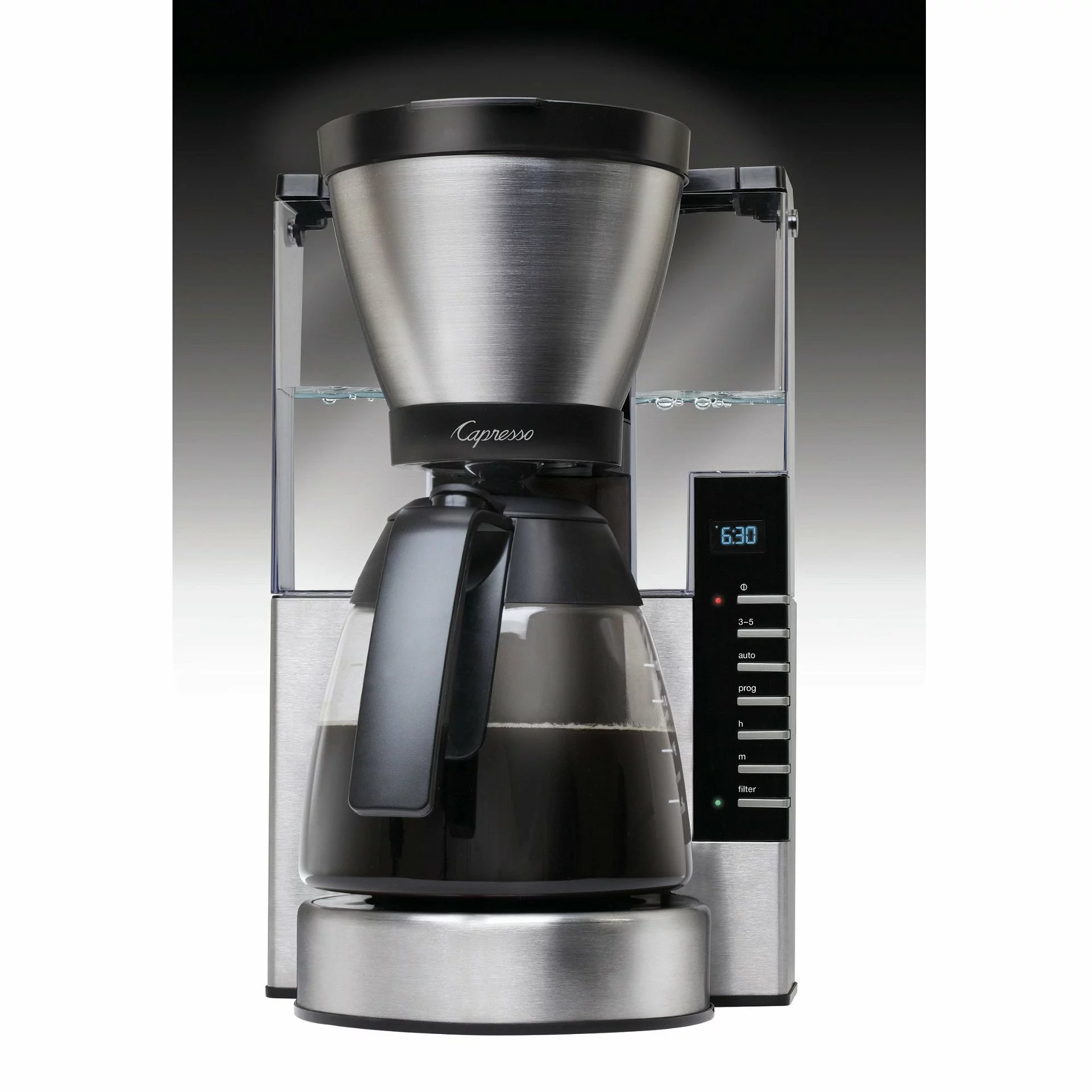 Capresso MG900 10-Cup Rapid Brew Coffee Maker With Glass Carafe & Removable Water Tank - Image 4