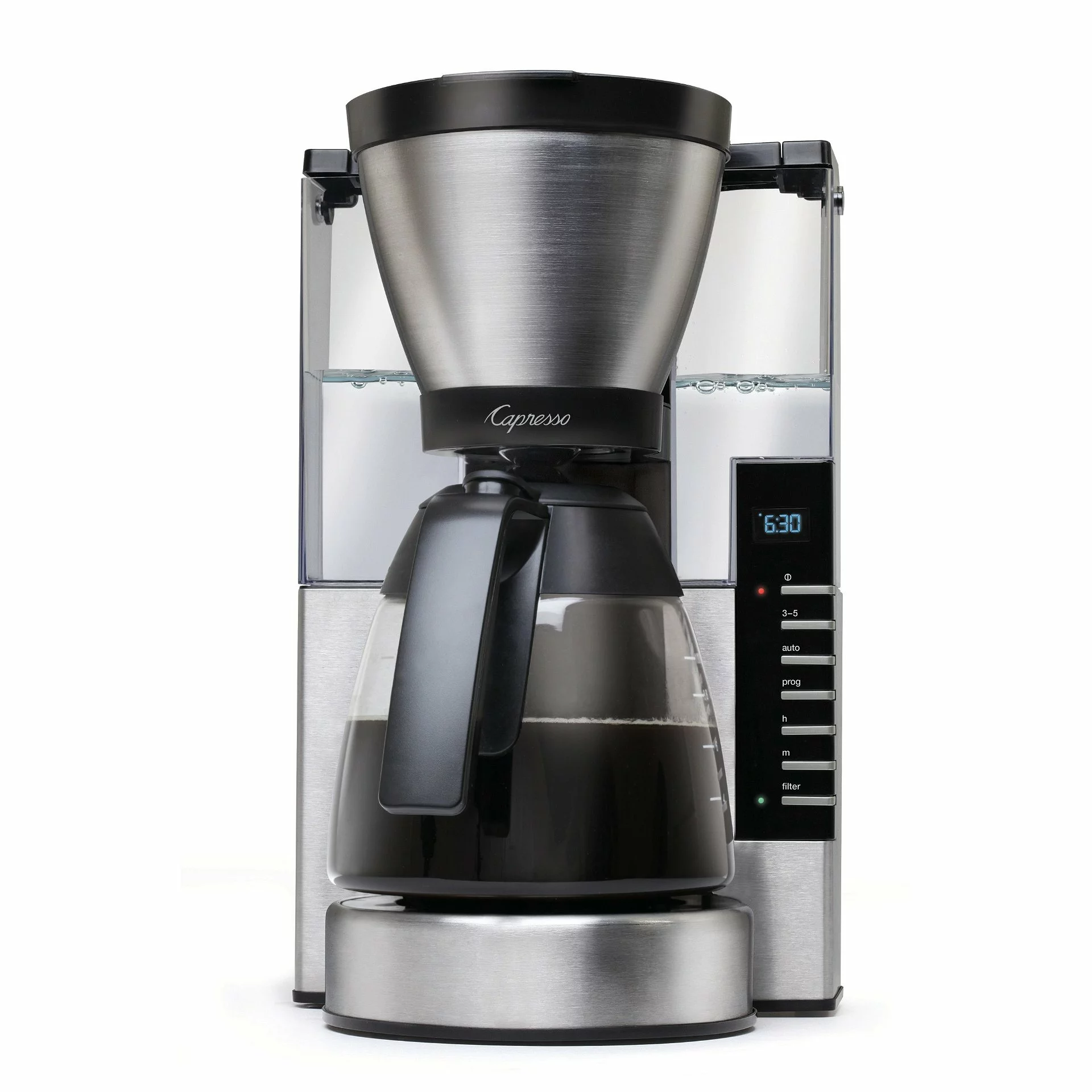 Capresso MG900 10-Cup Rapid Brew Coffee Maker With Glass Carafe & Removable Water Tank