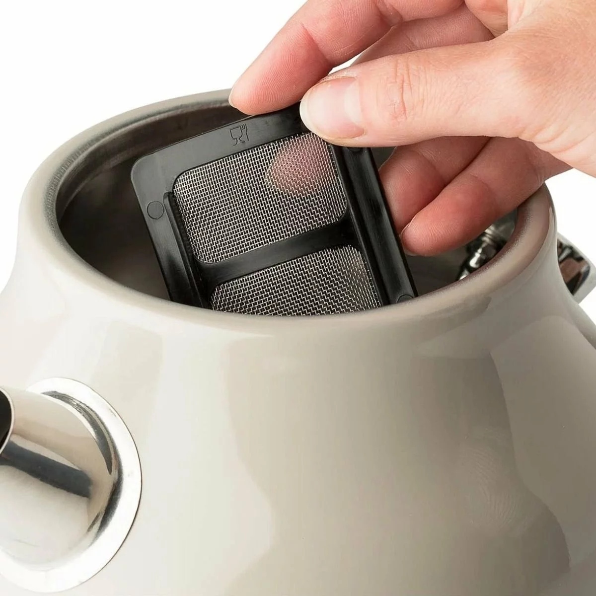 Haden Dorset 7-Cup Stainless Steel Electric Kettle | Putty Beige - Image 4