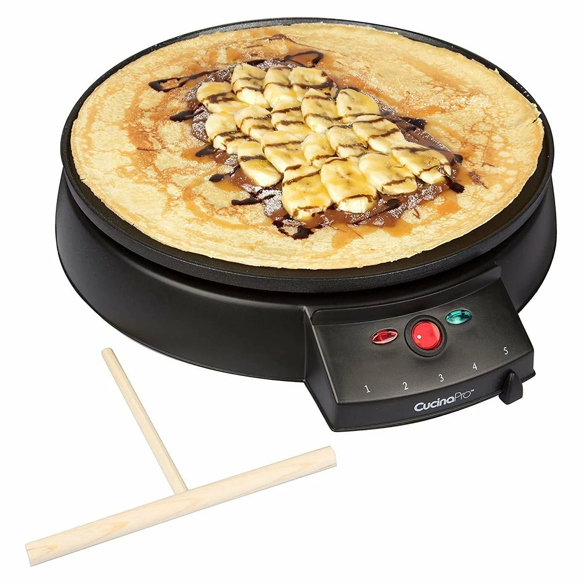 Cucina Pro CucinaPro 12" Electric Griddle & Crepe Maker CP1448 - Image 2