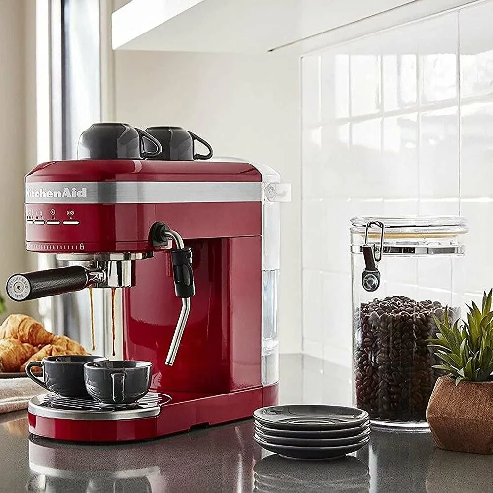 KitchenAid Semi Auto Metal Espresso Maker | Empire Red - Image 5