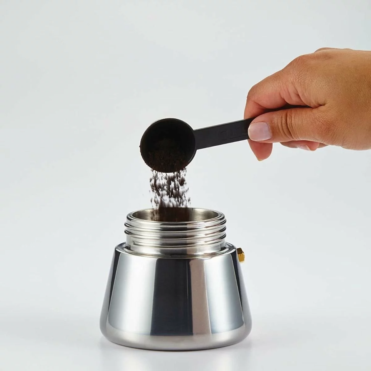 BonJour 9oz Stovetop Espresso Maker | Stainless Steel - Image 4