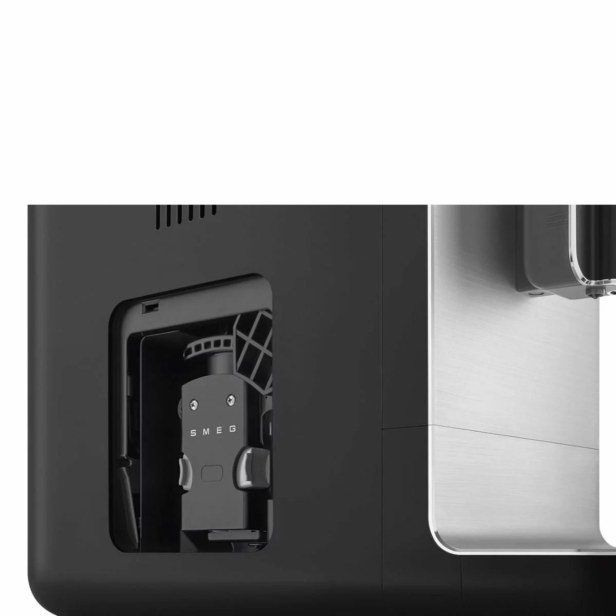 SMEG Fully Automatic Coffee Machine | Black - Image 7