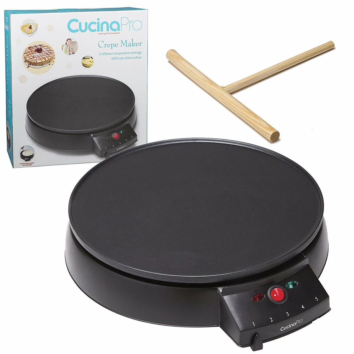 Cucina Pro CucinaPro 12" Electric Griddle & Crepe Maker CP1448