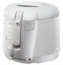 DeLonghi De'Longhi Deep Fryer - Cool Touch Deep Fryer 2.2 Lb Oil Drain - White