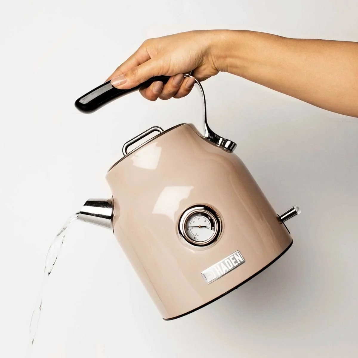 Haden Dorset 7-Cup Stainless Steel Electric Kettle | Putty Beige - Image 7