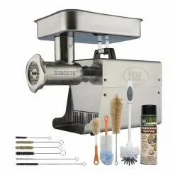 LEM Big Bite Meat Grinder #32 + 11pc Grinder Cleaning Kit