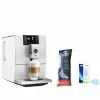 Jura ENA 8 Automatic Coffee & Espresso Machine With Touch Screen | Nordic White + Replacement Water Filter & Descaling Tabs