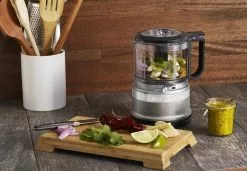 KitchenAid 3.5-Cup Mini Food Processor | Contour Silver