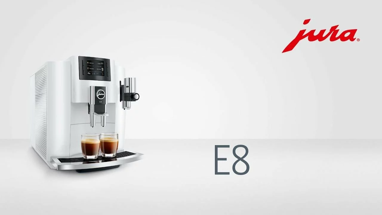 Jura E8 Automatic Espresso Machine | Piano White - Image 5