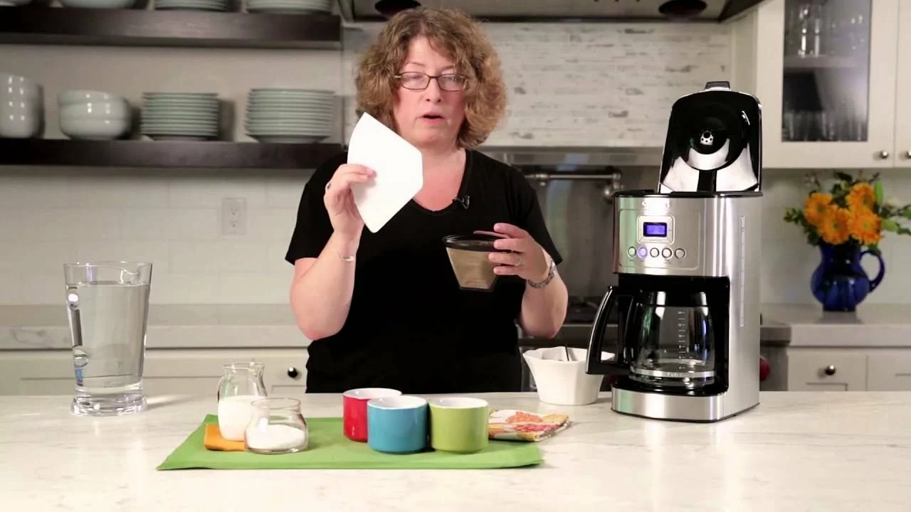 Cuisinart 14-Cup Programmable Coffee Maker | Brushed Steel & White - Image 5