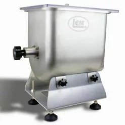 LEM 50 Lb Meat Mixer Hand Crank Or Motorized W/ LEM Electric Grinder