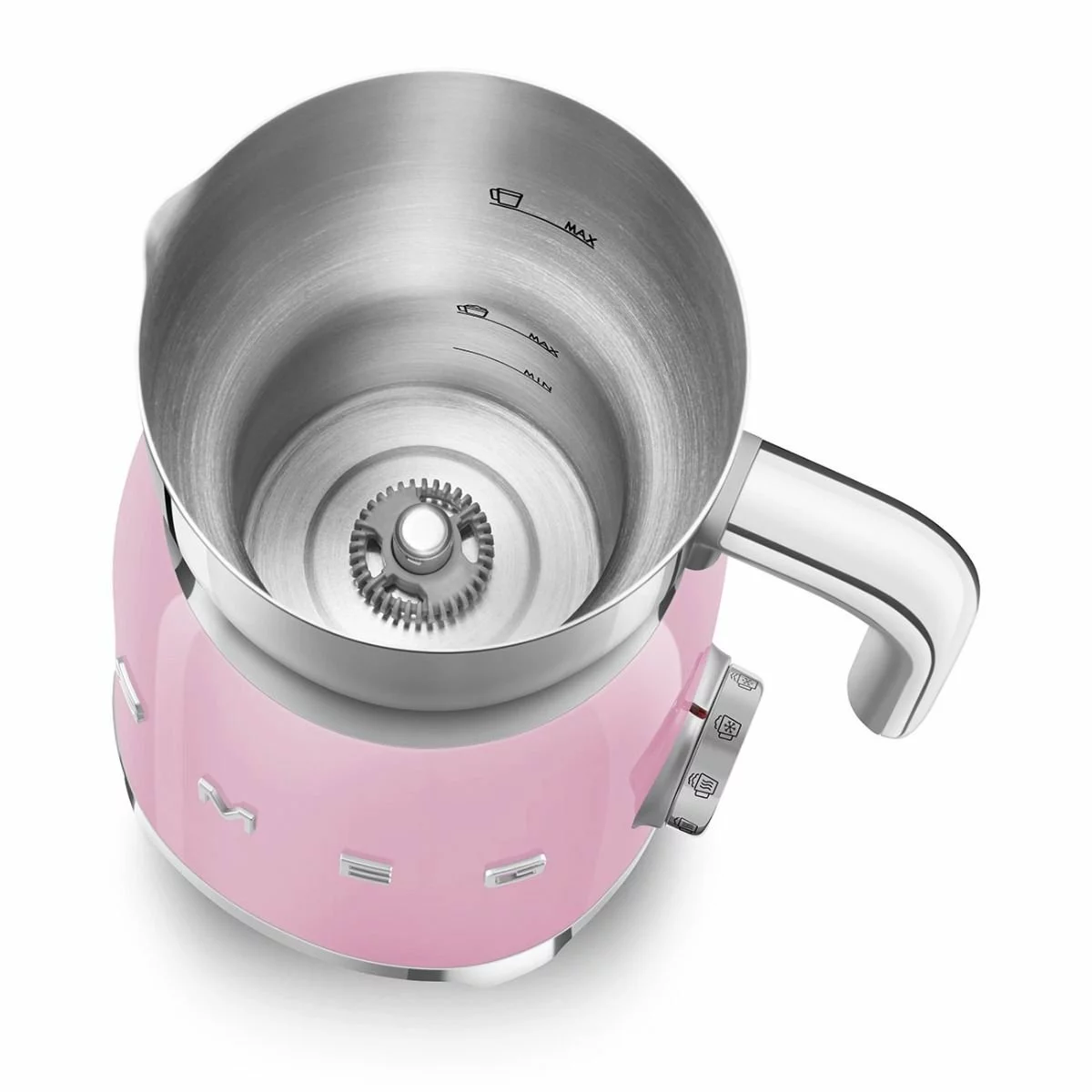 SMEG Tritan Renew Milk Frother | Pink - Image 5