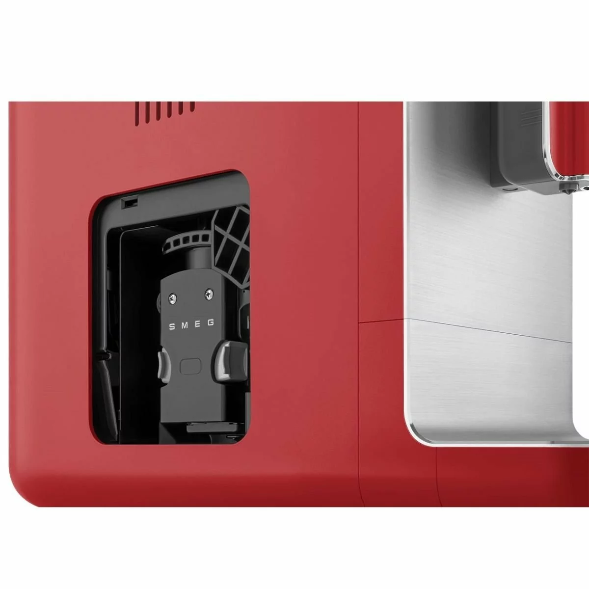 SMEG Fully Automatic Coffee Machine | Red - Image 10
