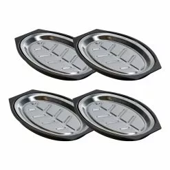 Nordic Ware Sizzling Steak Servers | Set Of 4