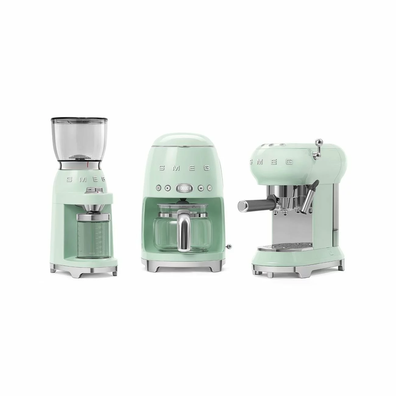 SMEG Coffee Grinder | Pastel Green - Image 2