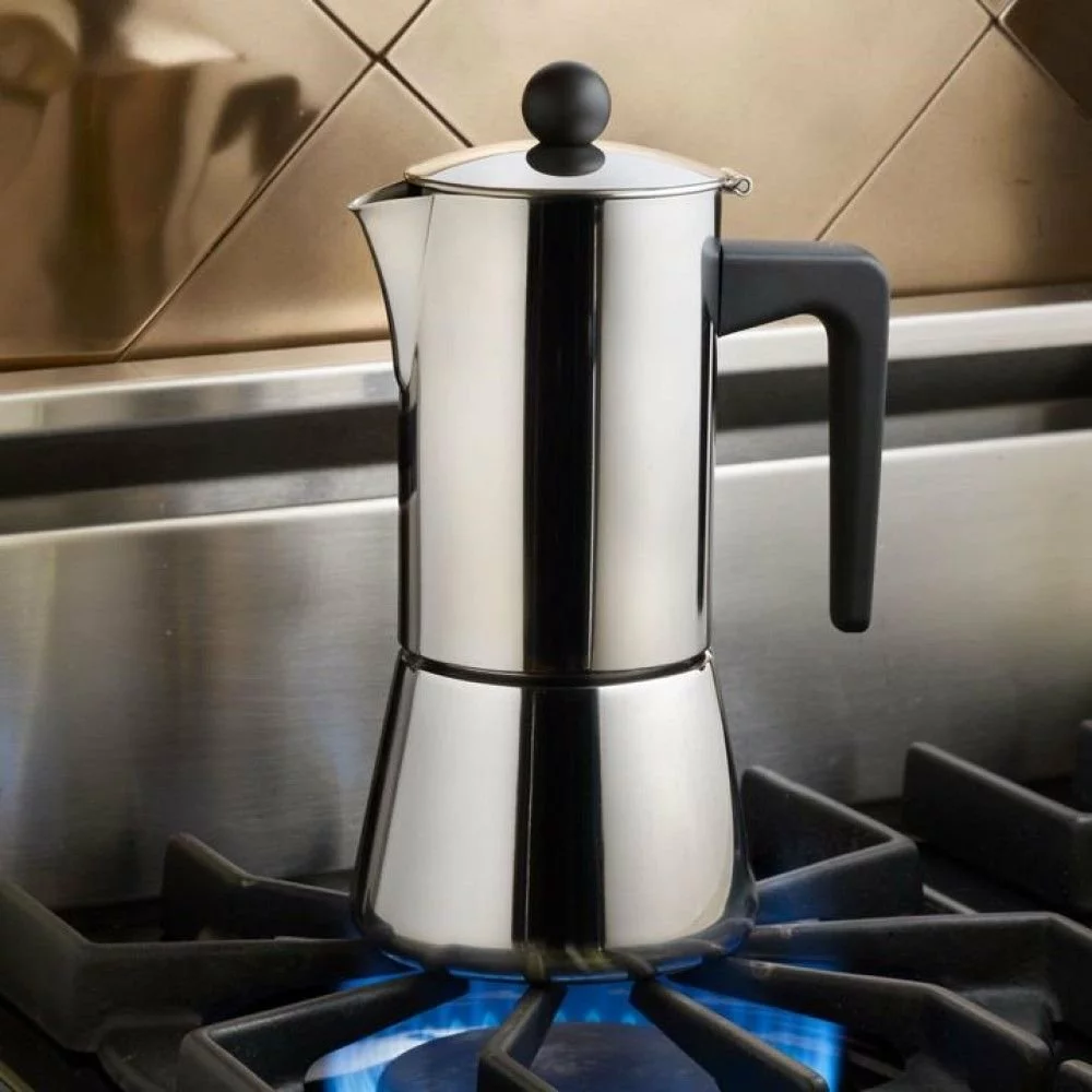 BonJour 9oz Stovetop Espresso Maker | Stainless Steel - Image 9