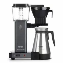 Moccamaster KBGT Automatic Drip-Stop Coffee Maker (40 Oz Thermal Carafe) | Stone Grey
