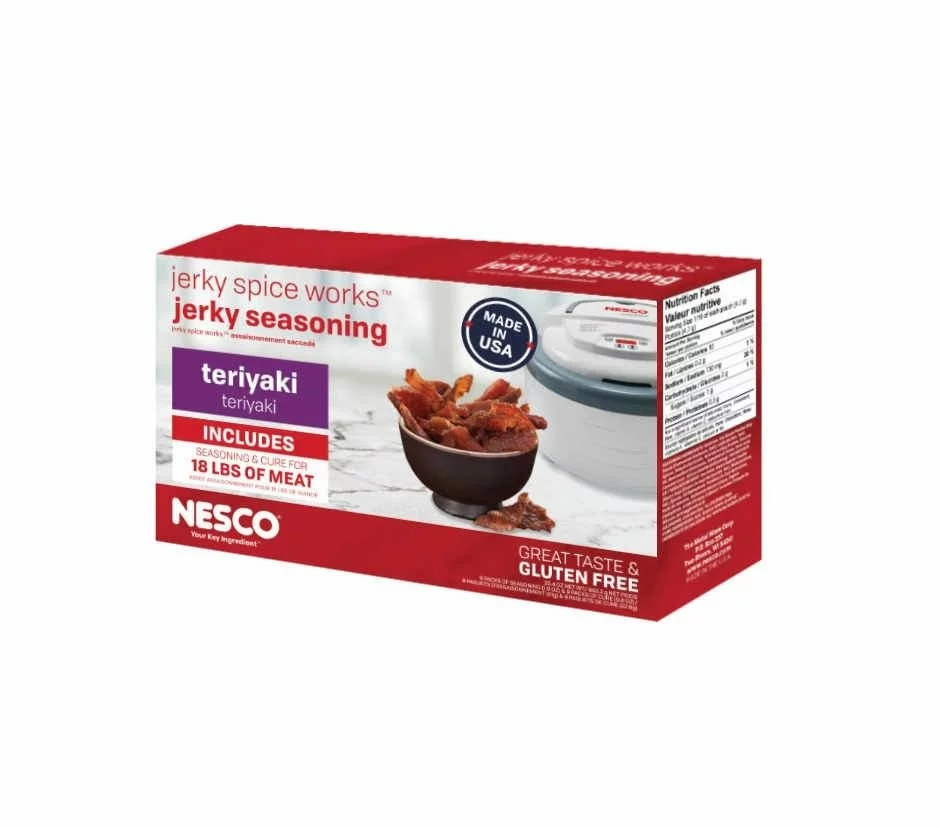 Nesco / American Harvest NESCO Teriyaki Flavor Jerky Seasoning, 9 Pack - Image 2