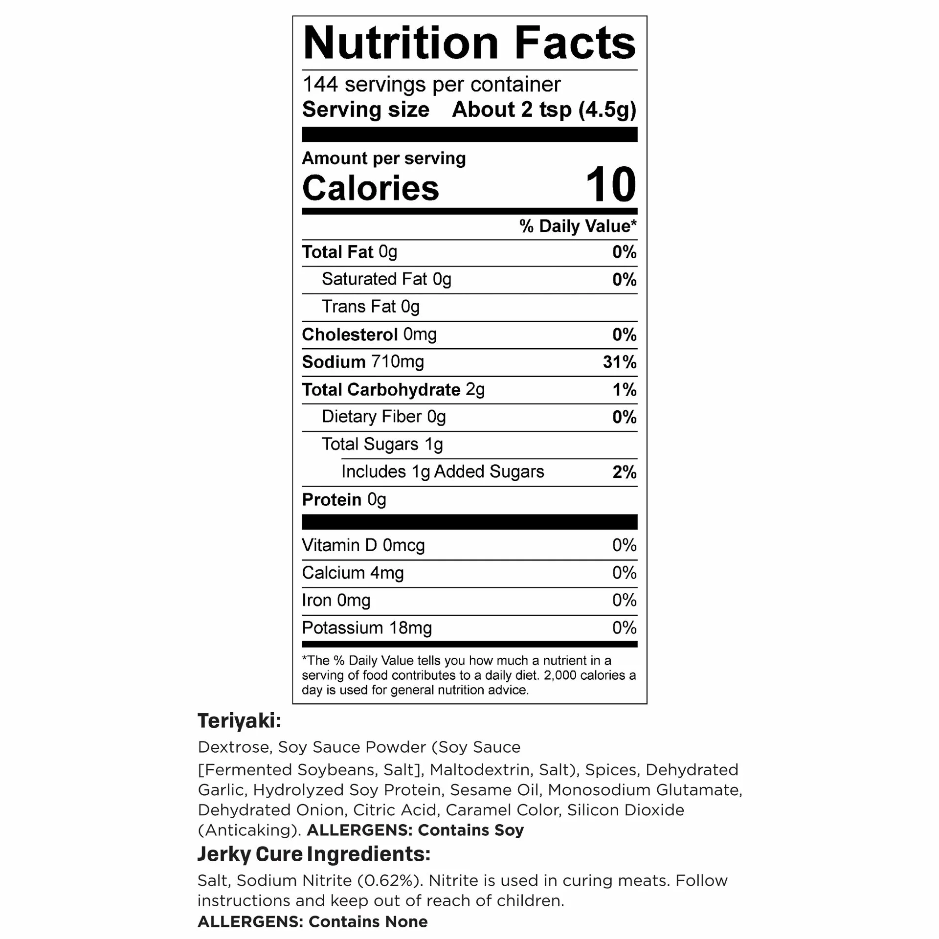 Nesco / American Harvest NESCO Teriyaki Flavor Jerky Seasoning, 9 Pack - Image 3