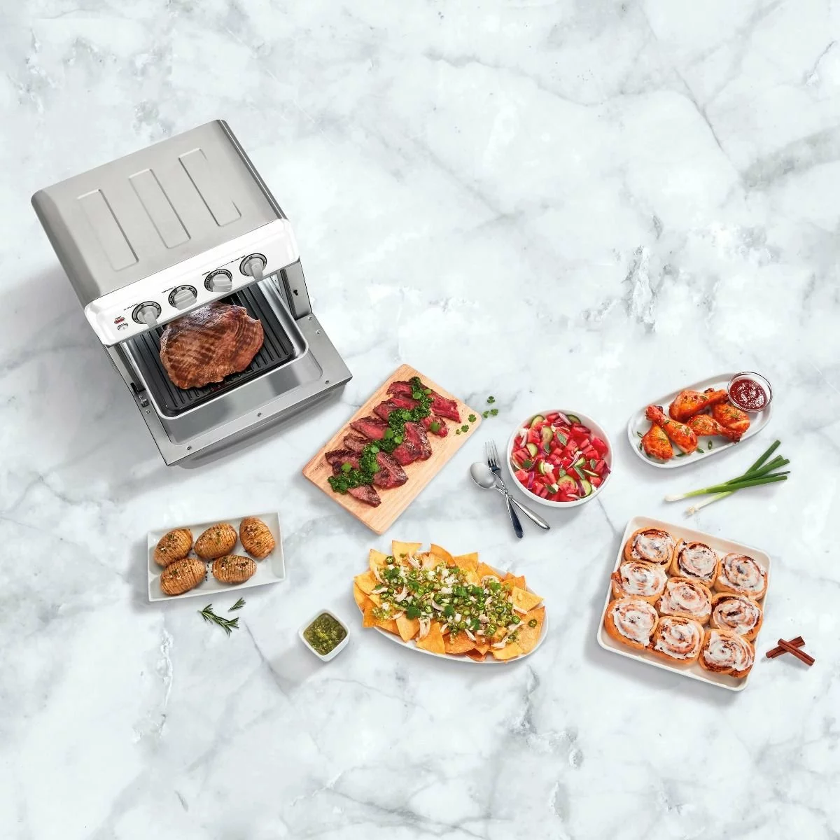 Cuisinart Air Fryer With Grill | White - Image 4